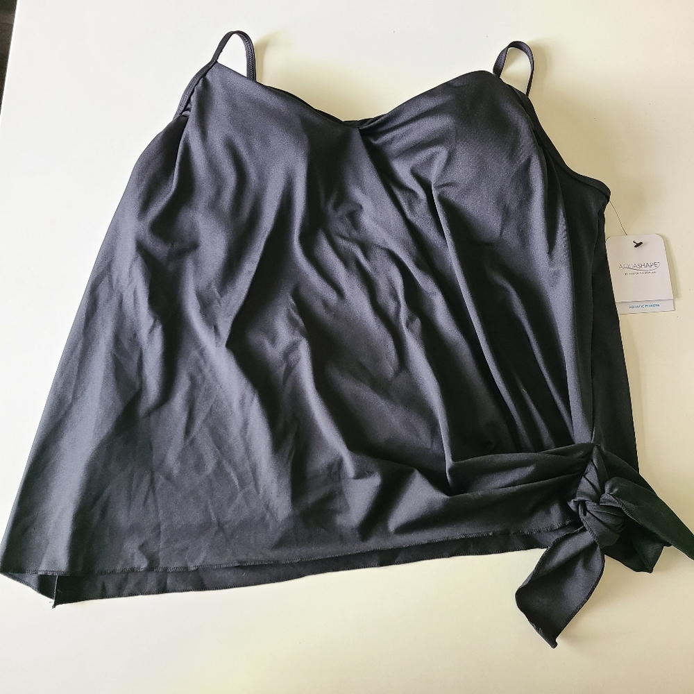 Aquashape by Dolfin Fitness Swimwear Tankini Top NWT Size XX-Large